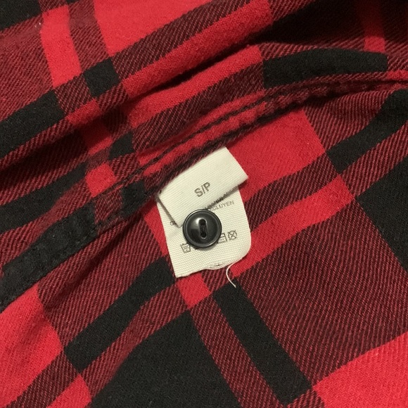 Red Flannel Hoodie - Picture 5 of 5